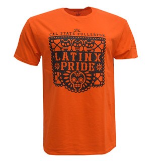 Cal State Fullerton Latinx Pride Tee - Orange